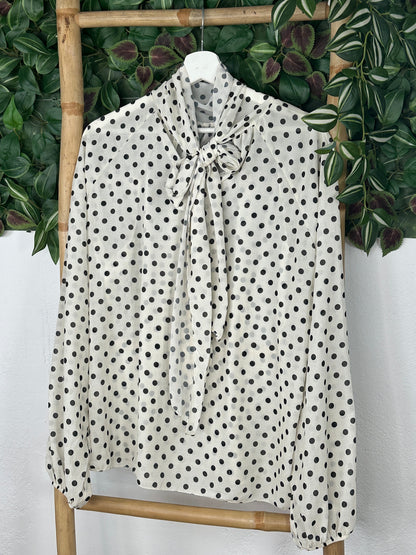 BLUSA TRANSPARENCIA LUNARES