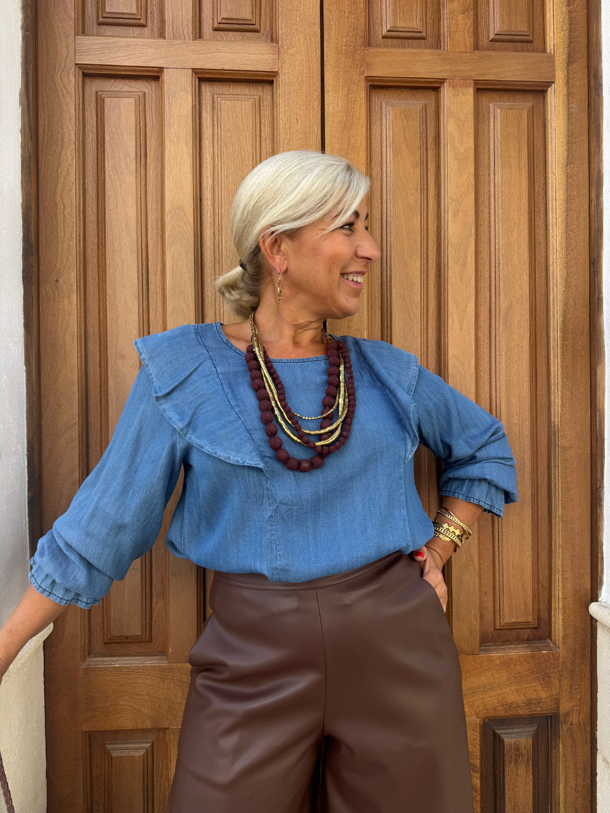 BLUSA VAQUERA