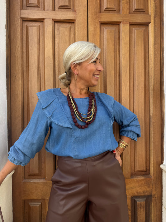 BLUSA VAQUERA