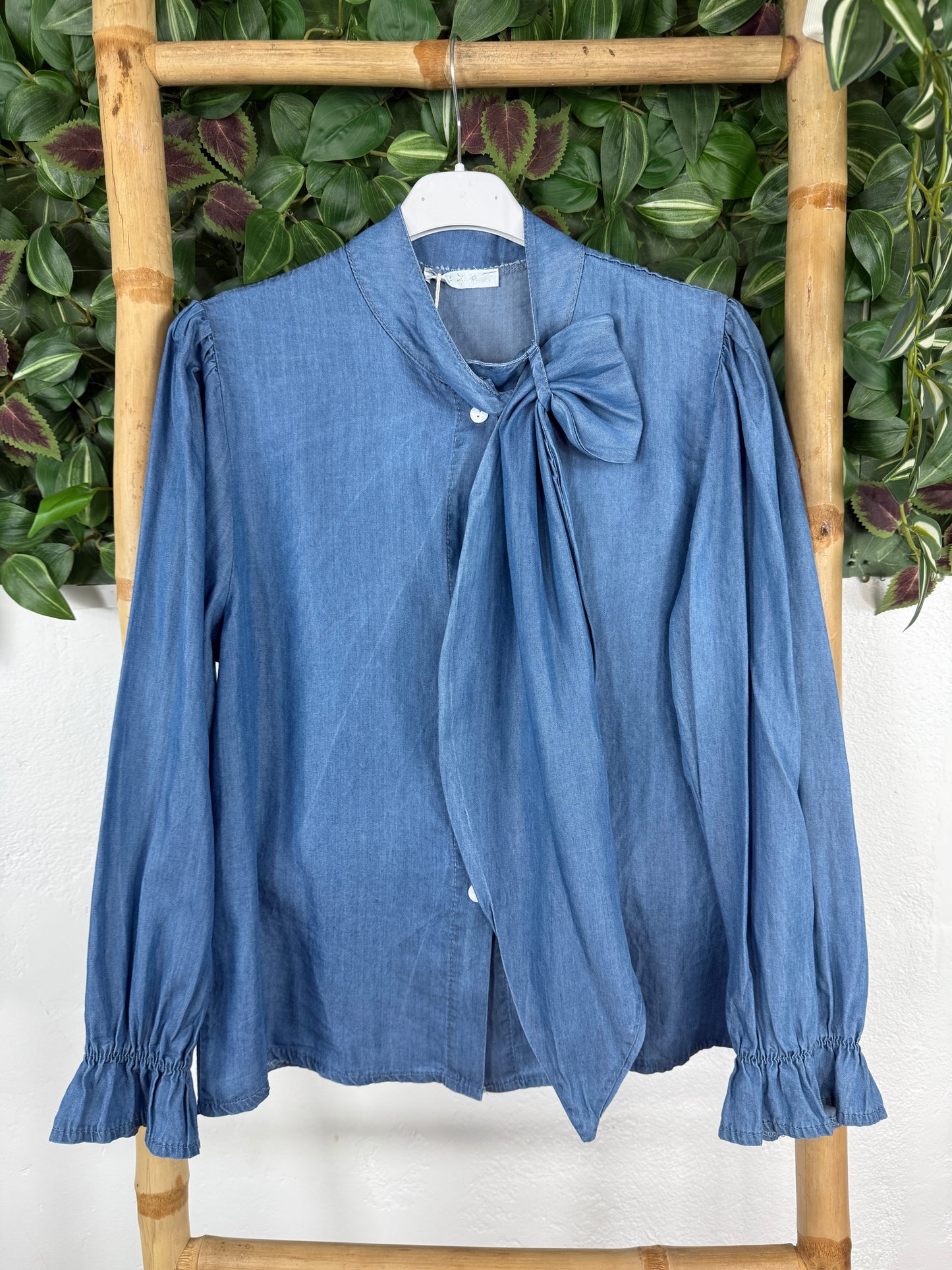 BLUSA VAQUERA LAZO