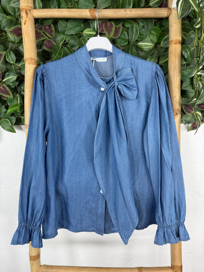 BLUSA VAQUERA LAZO
