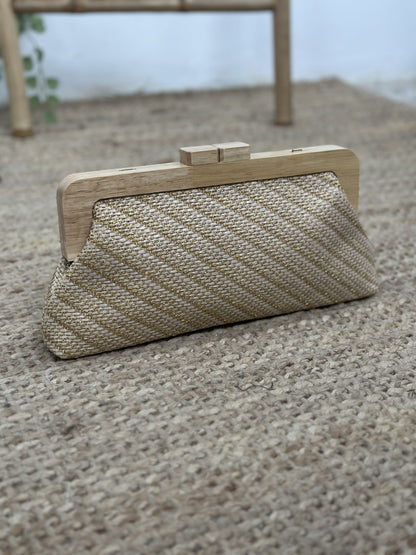 BOLSO BAGUETTE BRILLO