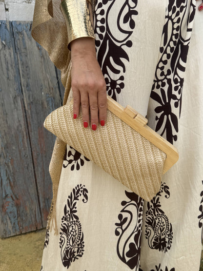 BOLSO BAGUETTE BRILLO