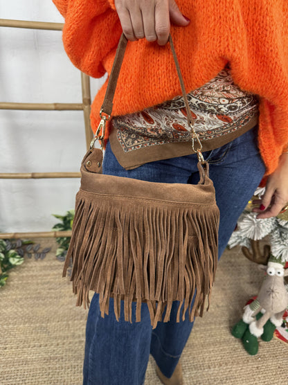 BOLSO BOMBONERA FLECOS