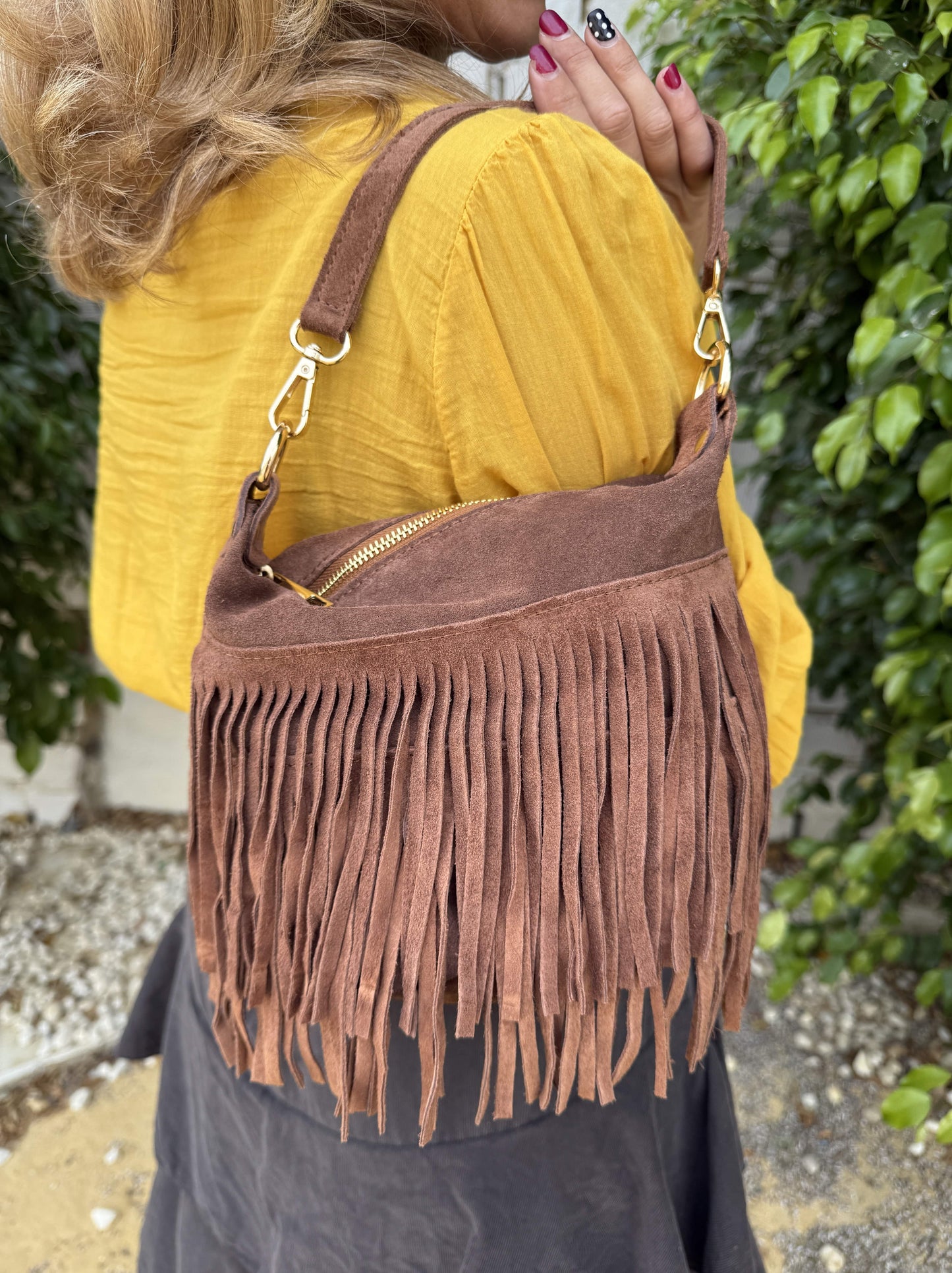 BOLSO BOMBONERA FLECOS