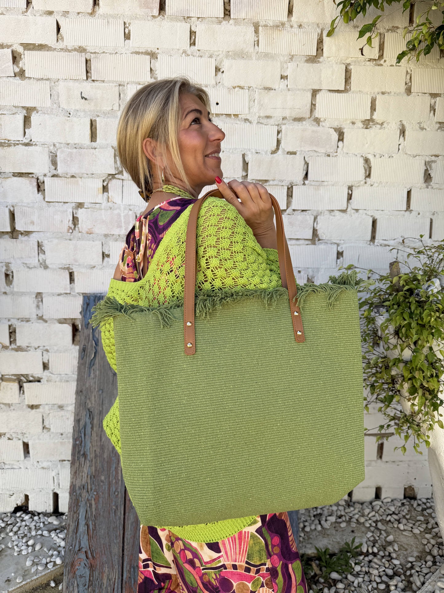 BOLSO BORDE DESFLECADO