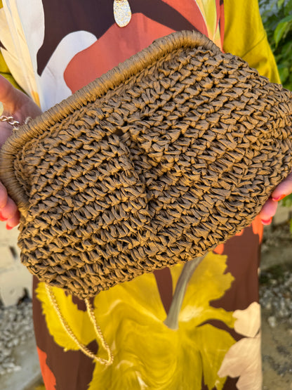 BOLSO CLUNCH NATURAL
