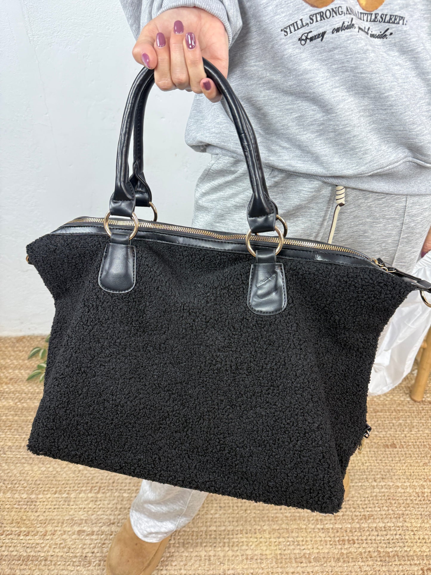 BOLSO MAXI BORREGUITO