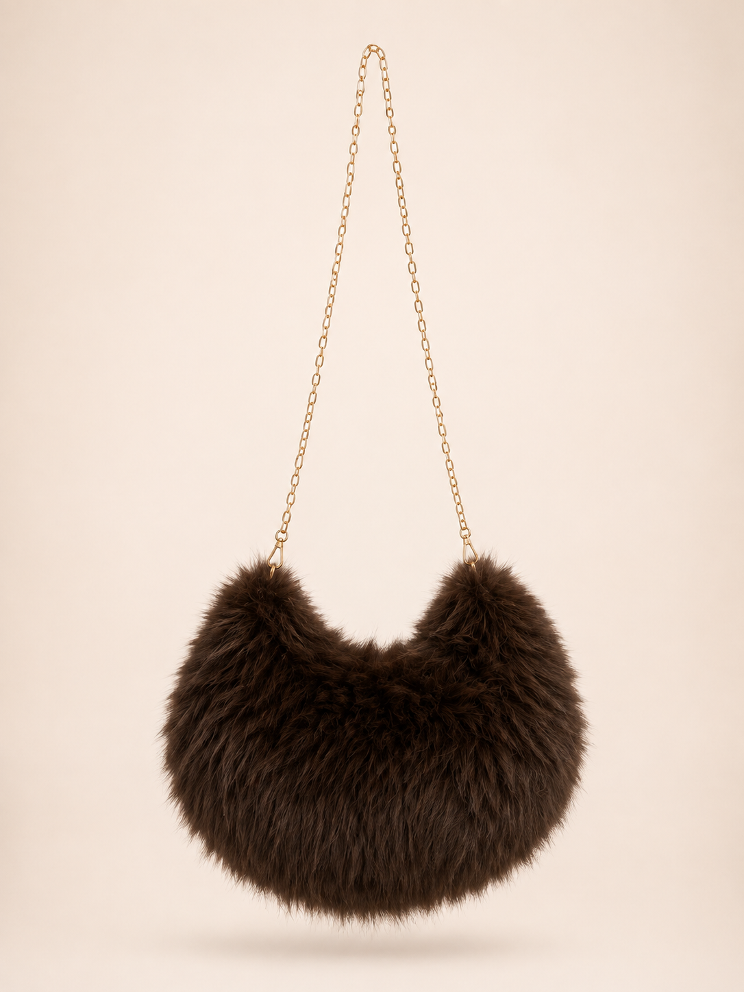 BOLSO MEDIA LUNA PELO