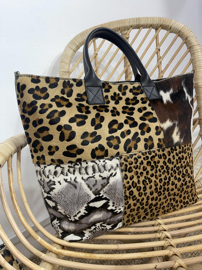 BOLSO PIEL ANIMAL PRINT