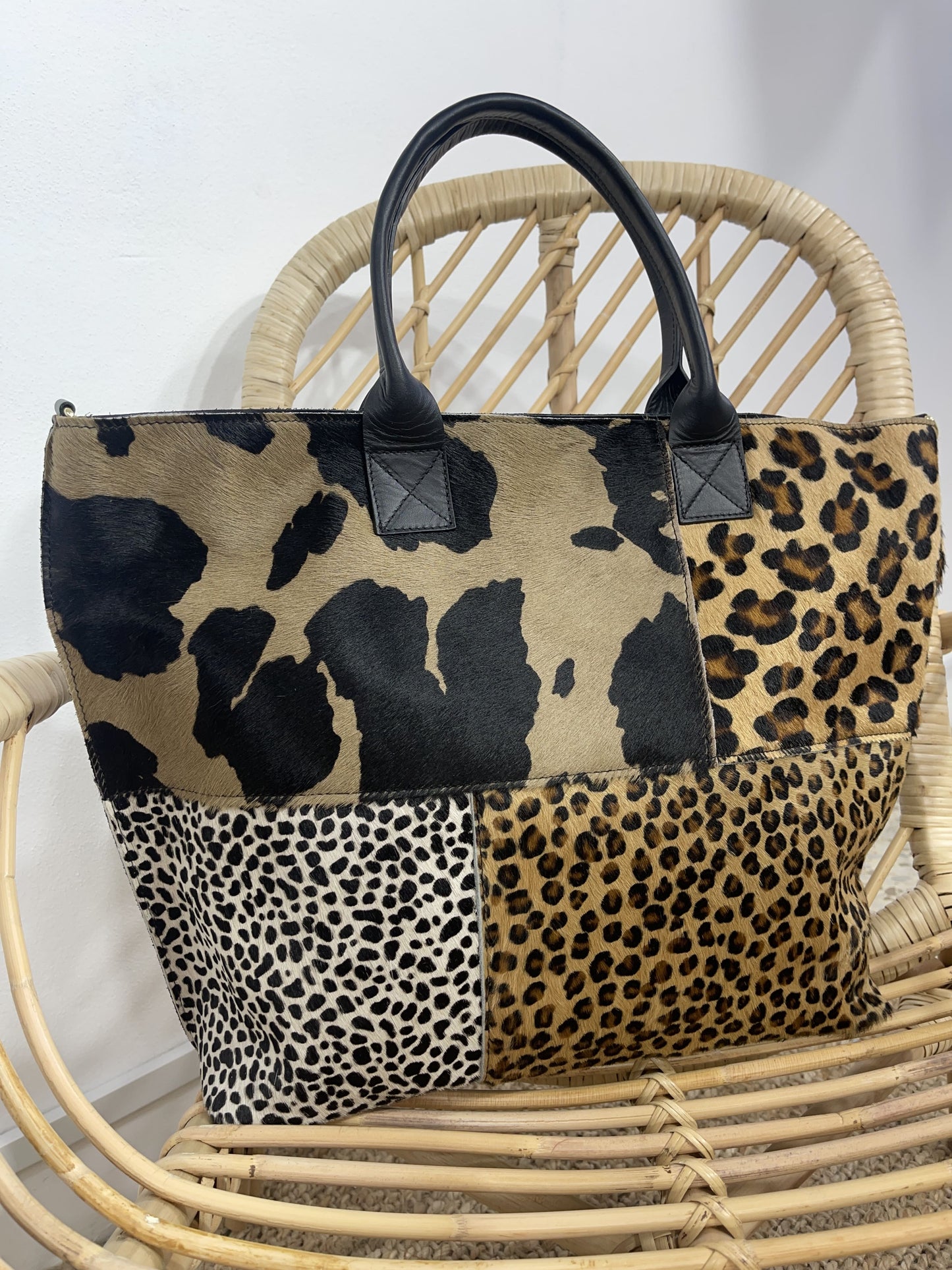 BOLSO PIEL ANIMAL PRINT