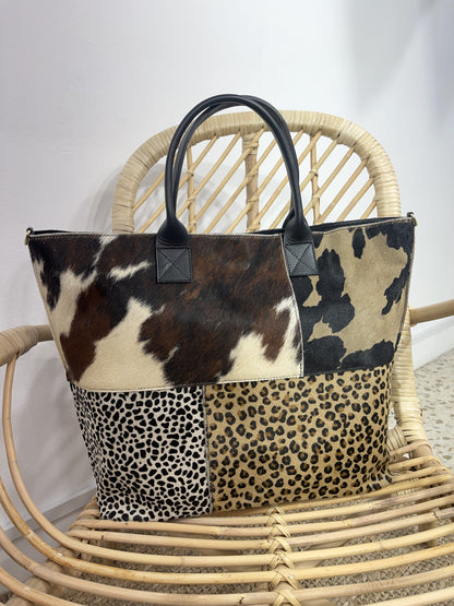 BOLSO PIEL ANIMAL PRINT