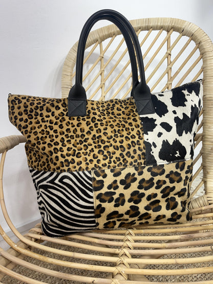 BOLSO PIEL ANIMAL PRINT