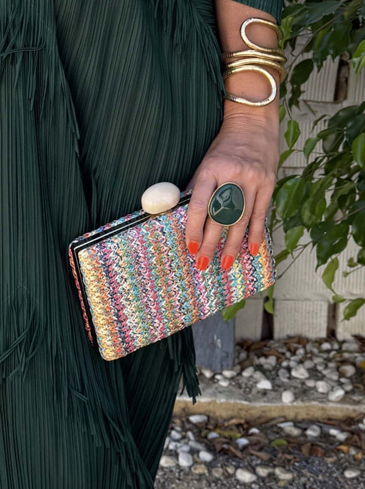 BOLSO RAFIA RÍGIDO