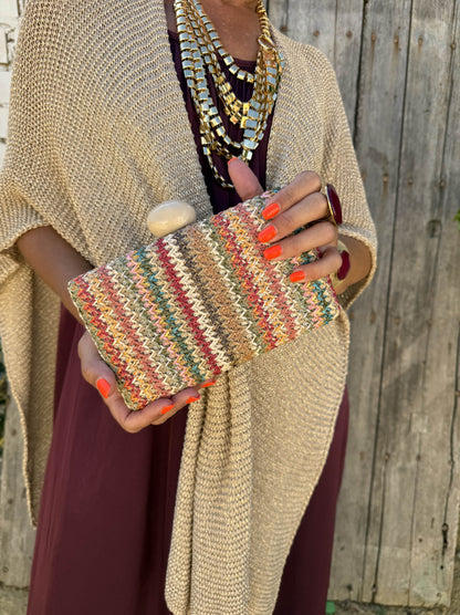 BOLSO RAFIA RÍGIDO