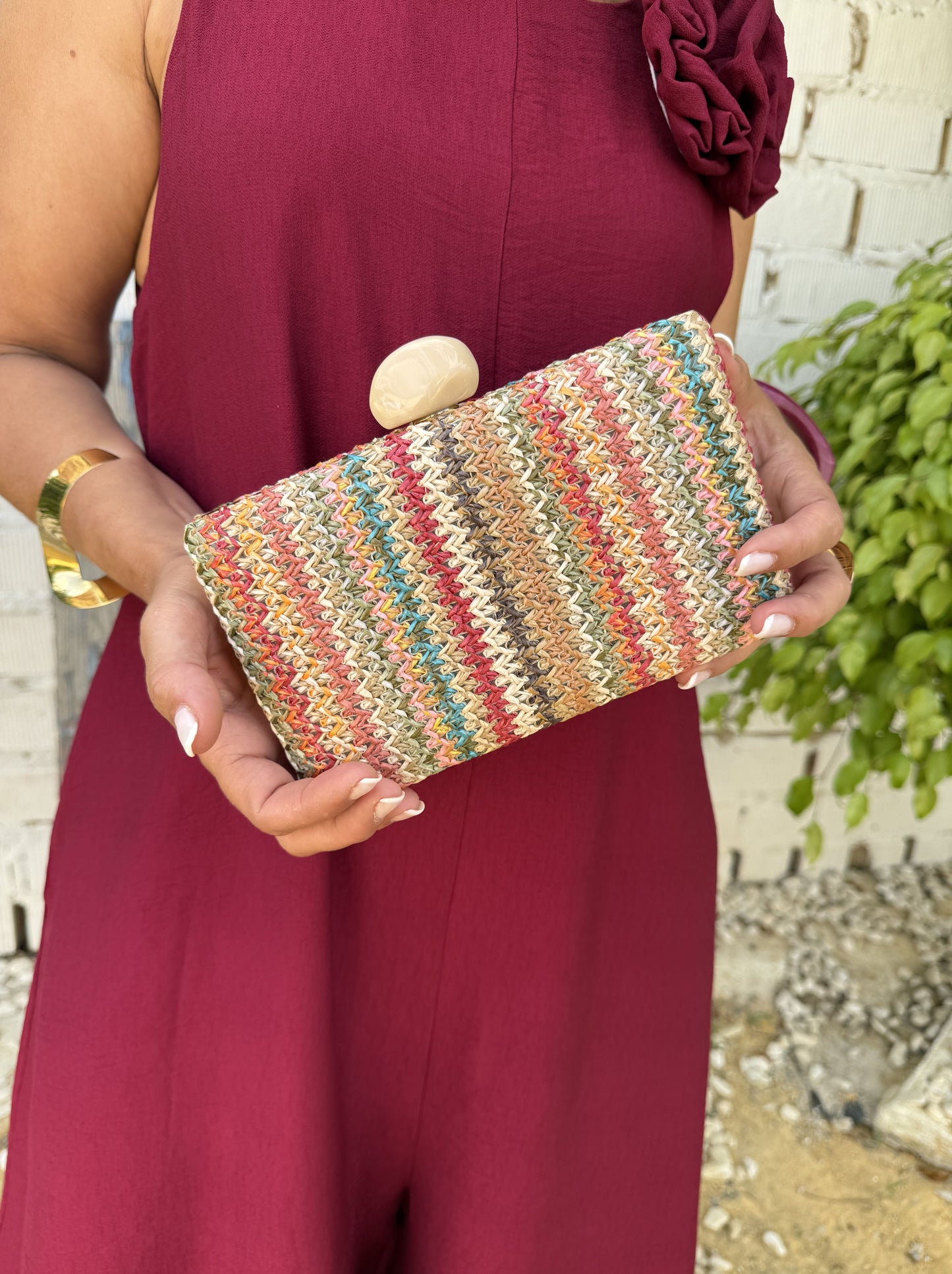 BOLSO RAFIA RÍGIDO