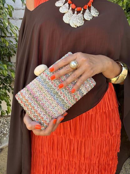 BOLSO RAFIA RÍGIDO