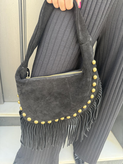 BOLSO MEDIA LUNA FLECOS