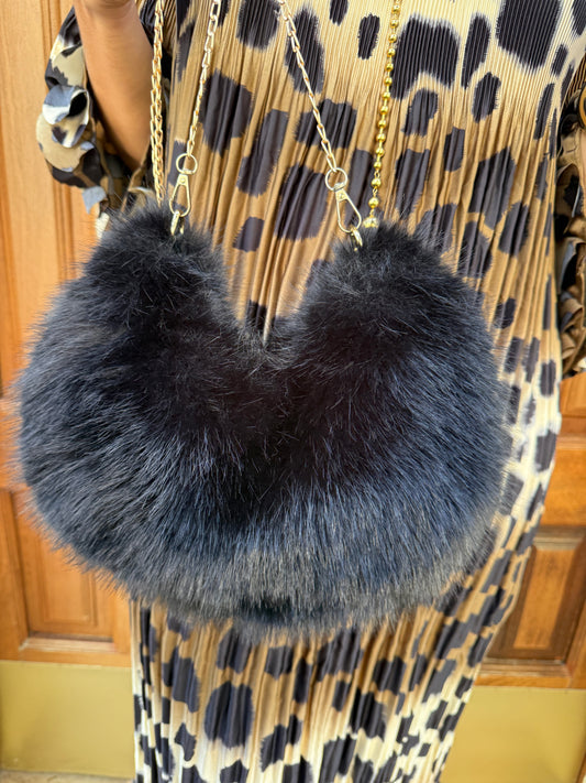 BOLSO MEDIA LUNA PELO