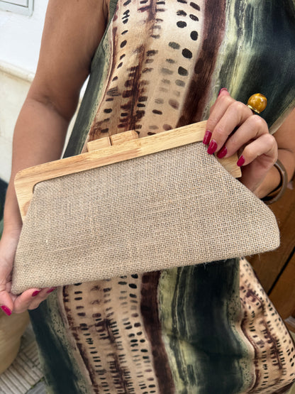 BOLSO RAFIA BAGUETTE
