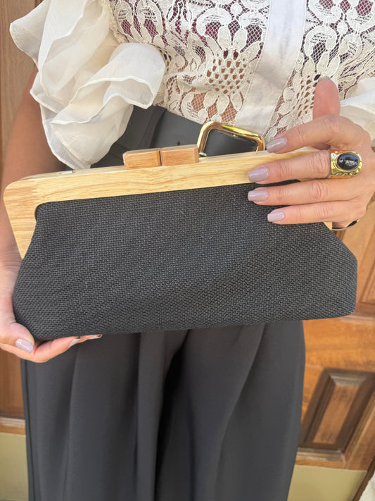 BOLSO RAFIA BAGUETTE