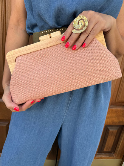 BOLSO RAFIA BAGUETTE