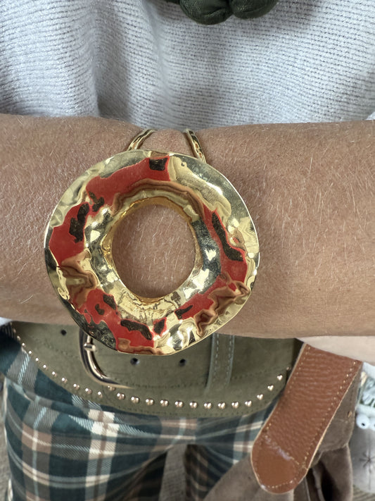 BRAZALETE CÍRCULO RELIEVE