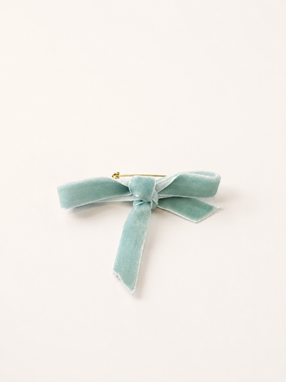 BROCHE LAZO TERCIOPELO MINI