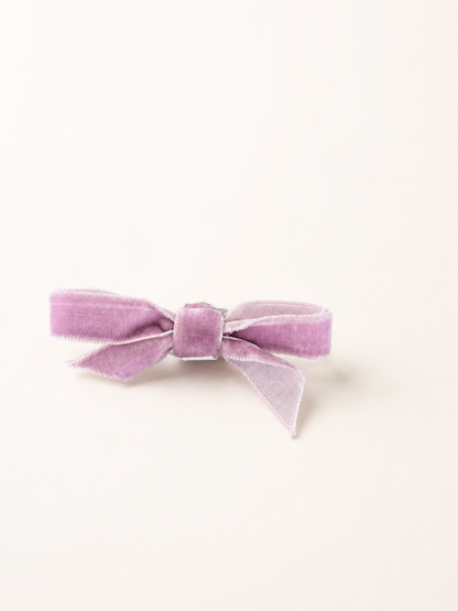 BROCHE LAZO TERCIOPELO MINI