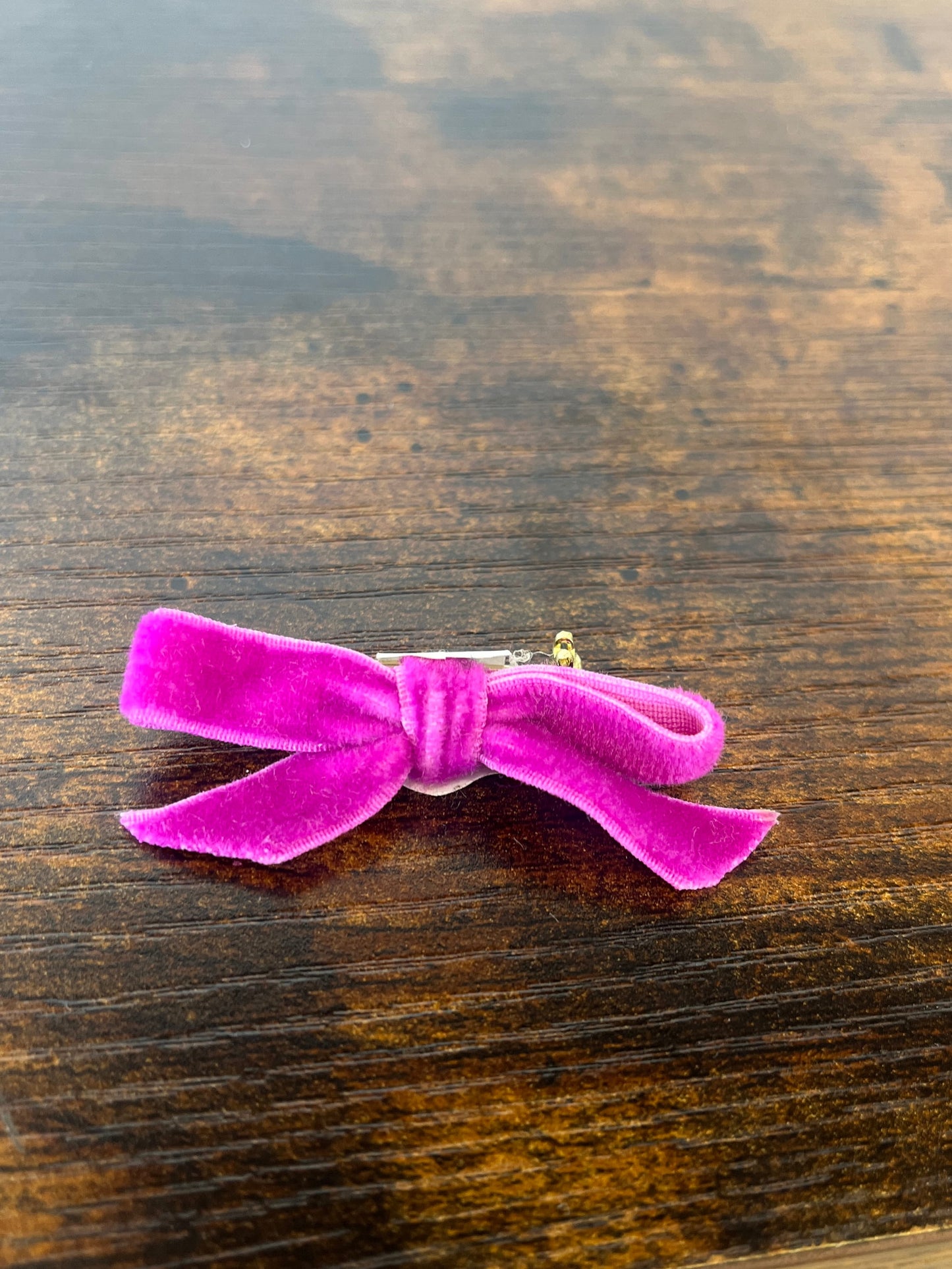 BROCHE LAZO TERCIOPELO MINI