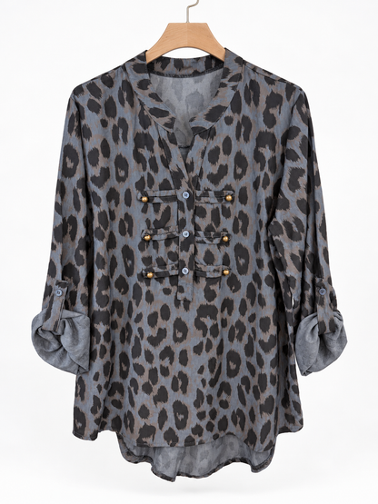 CAMISA SAFARI ANIMAL PRINT