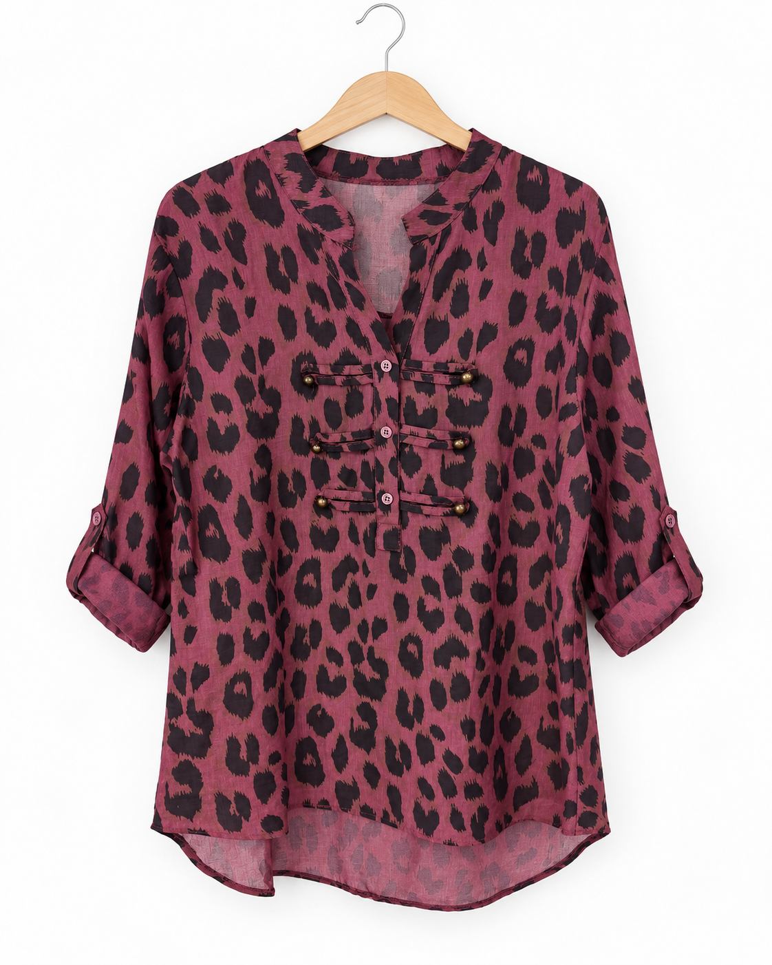 CAMISA SAFARI ANIMAL PRINT