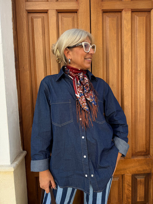 CAMISA DENIM BÁSICA