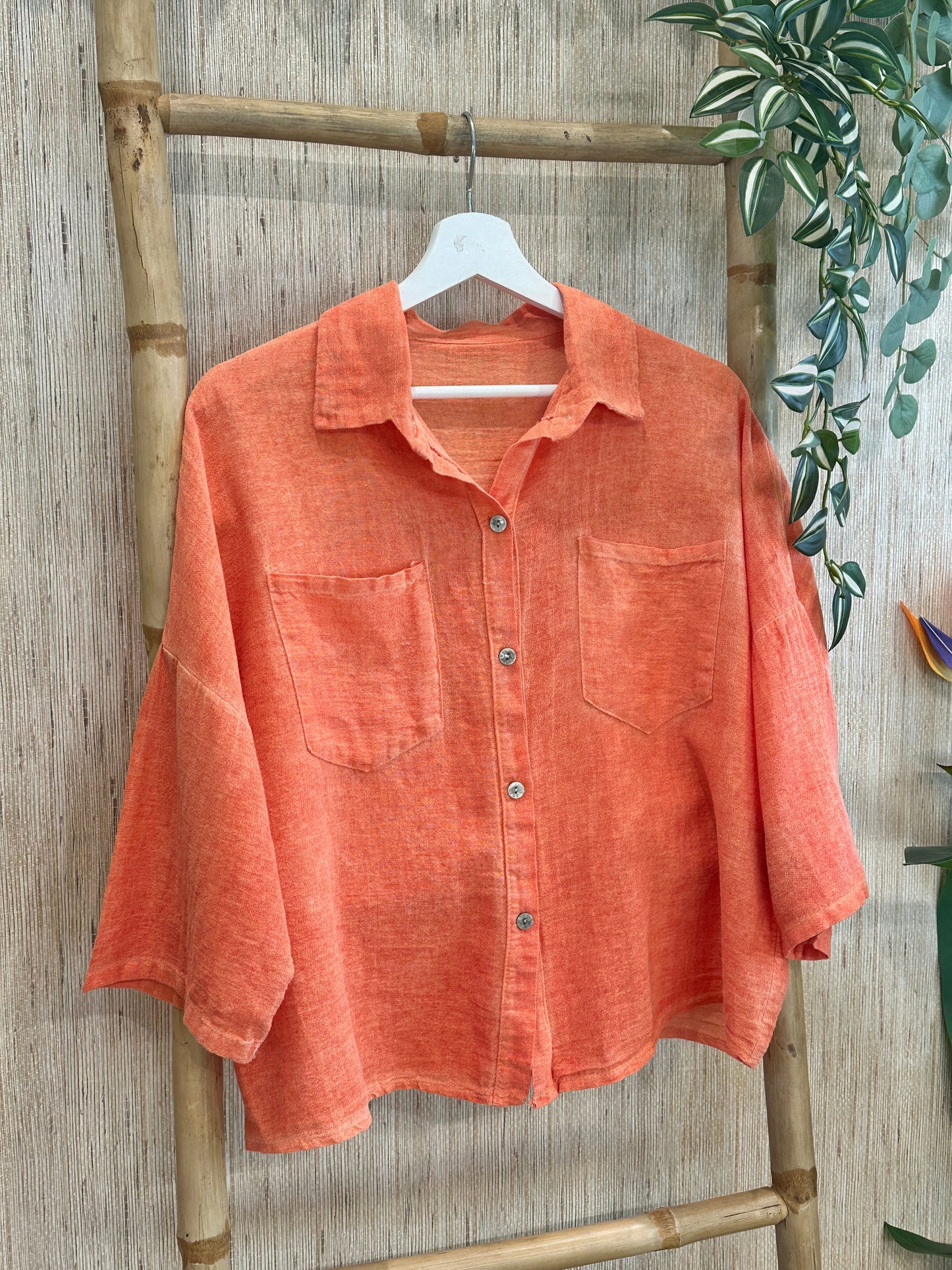 CAMISA ALGODÓN CORTA
