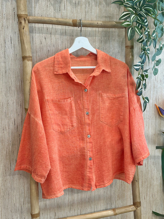 CAMISA ALGODÓN CORTA