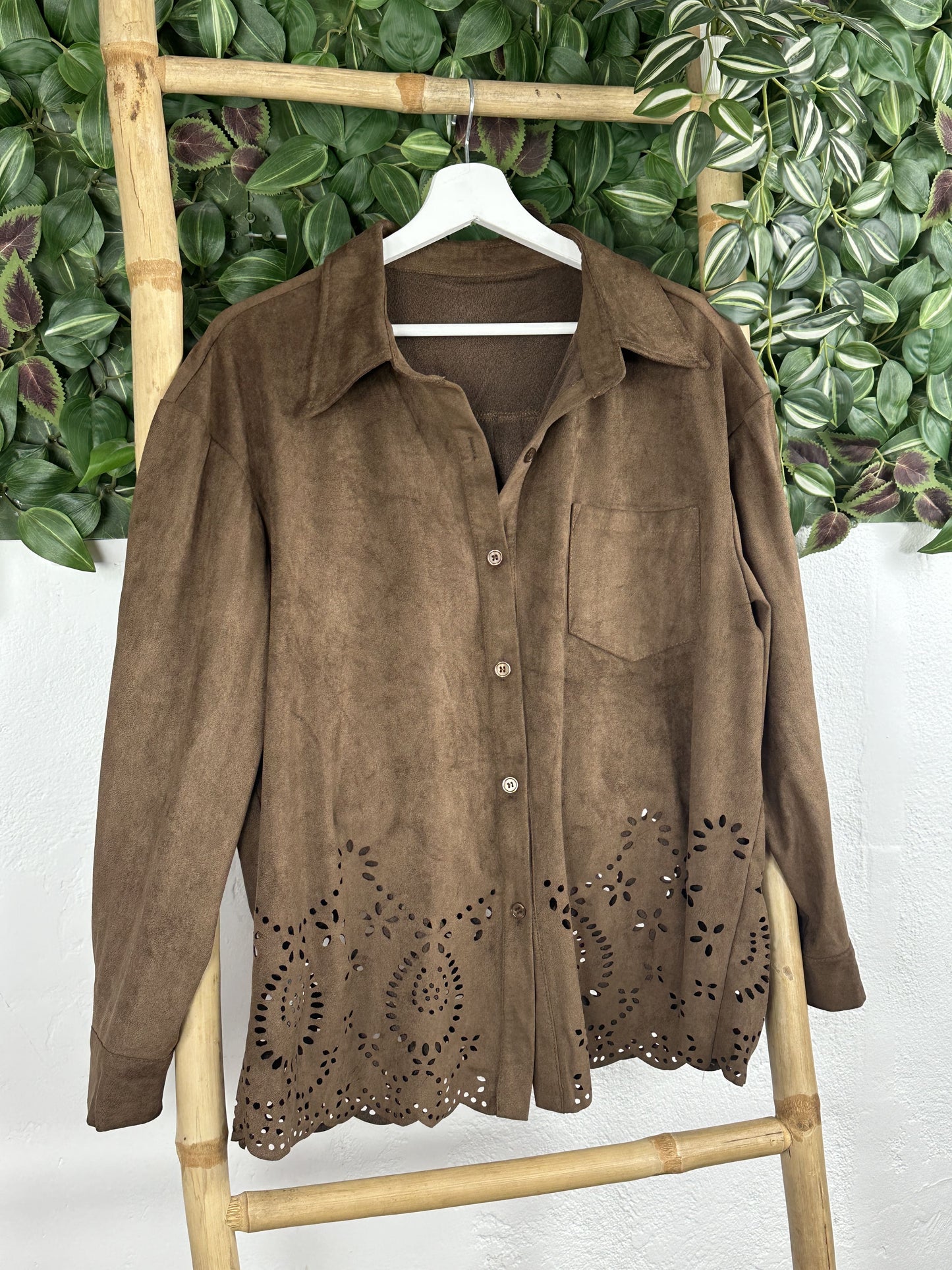 CAMISA ANTELINA PERFORADA