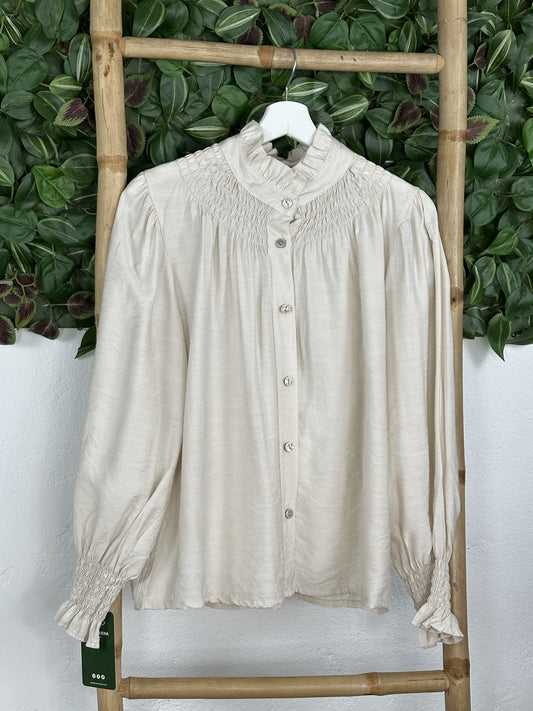 CAMISA CUELLO NIDO DE ABEJA
