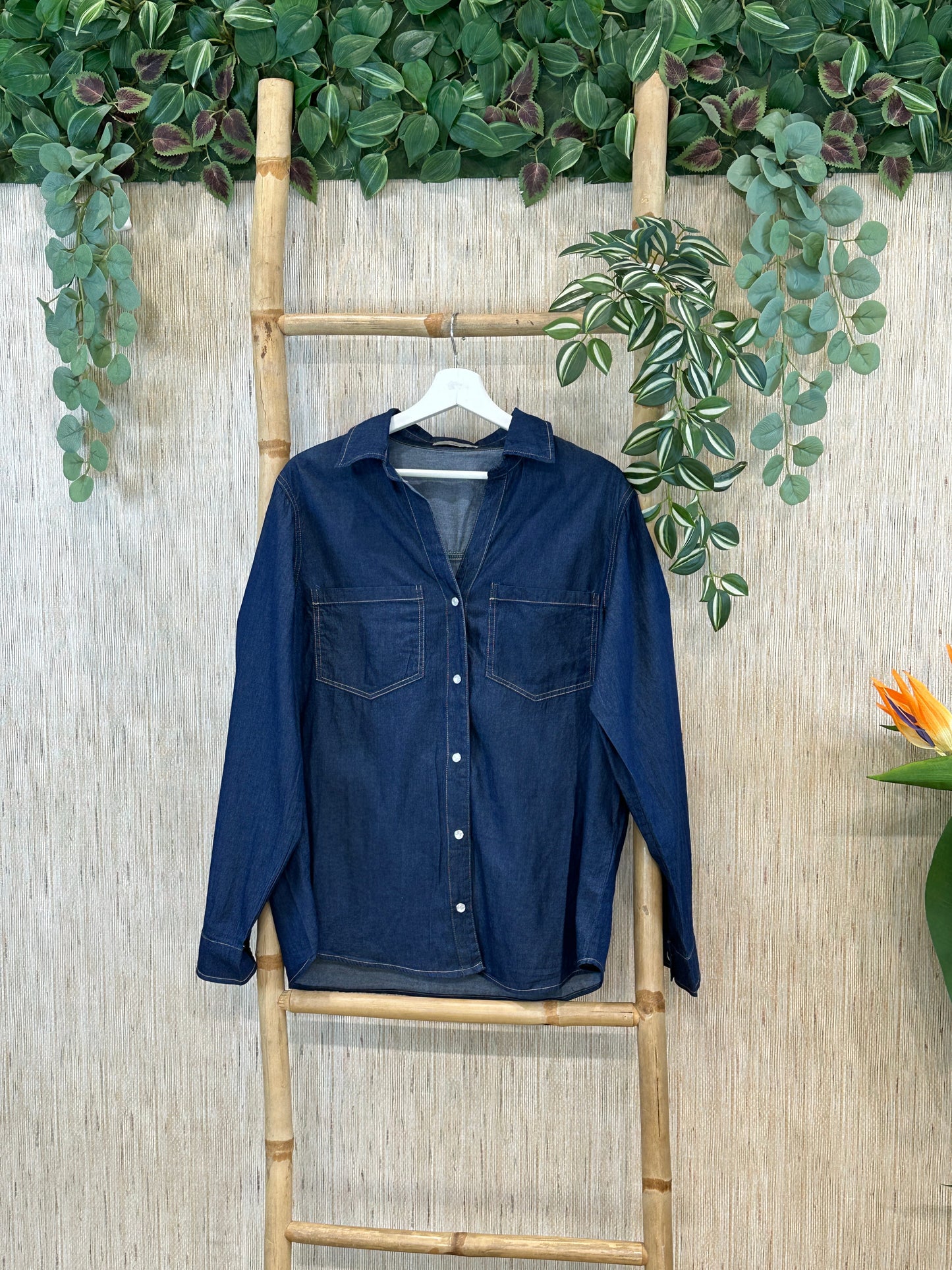 CAMISA DENIM BÁSICA