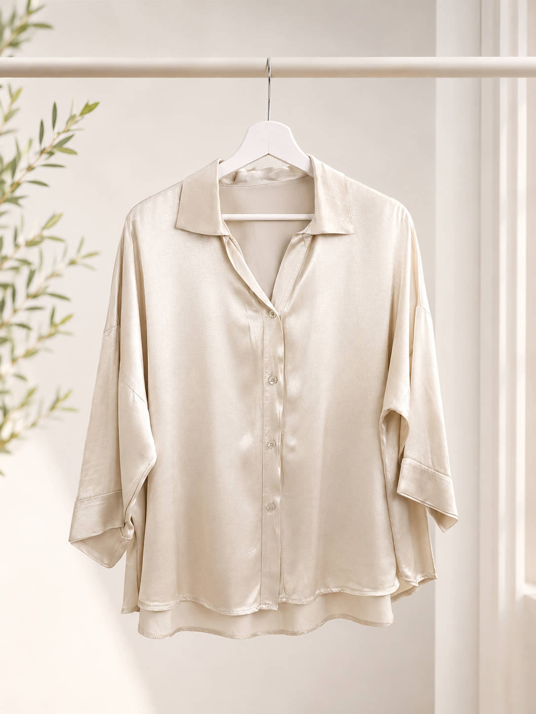 CAMISA SATINADA