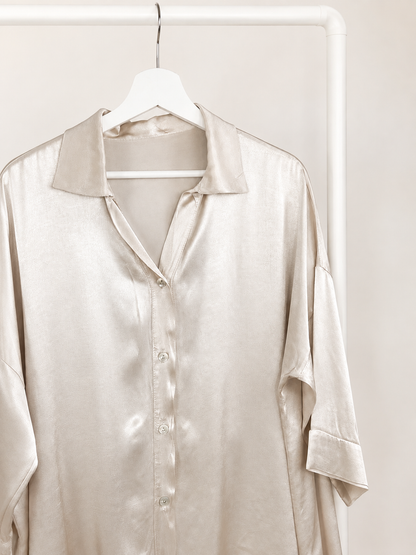 CAMISA SATINADA