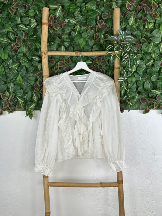 CAMISA TRANSPARENCIA VOLANTES