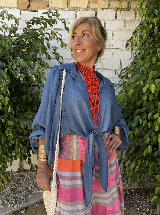 CAMISA VAQUERA NUDO