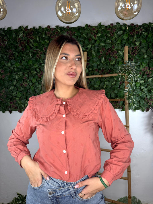 CAMISA BORDADA BABERO