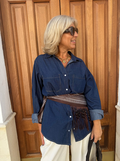 CAMISA DENIM BÁSICA