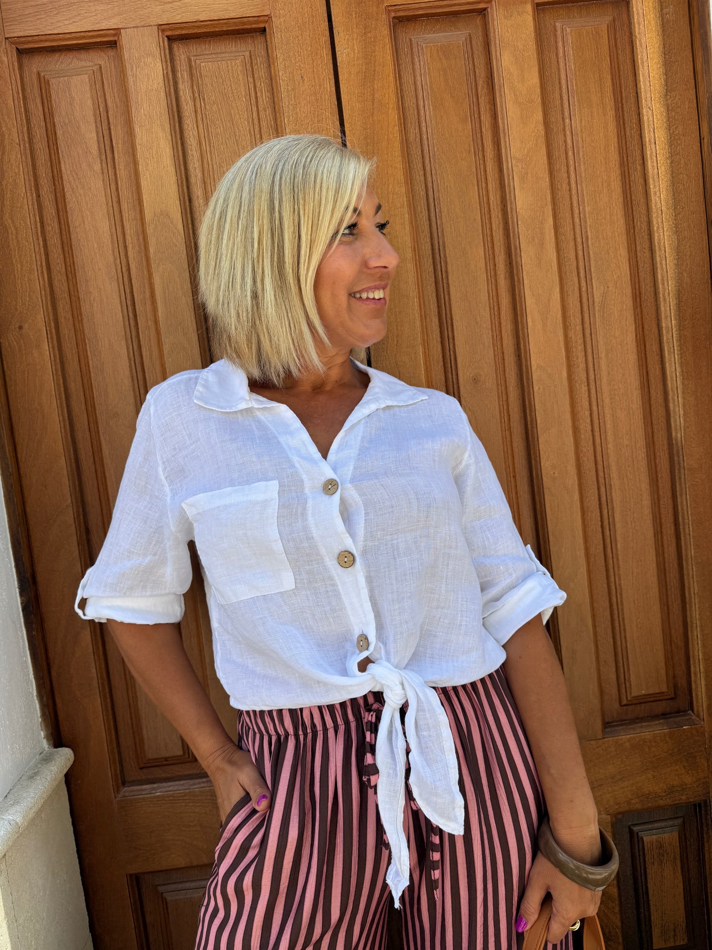 CAMISA LINO NUDO