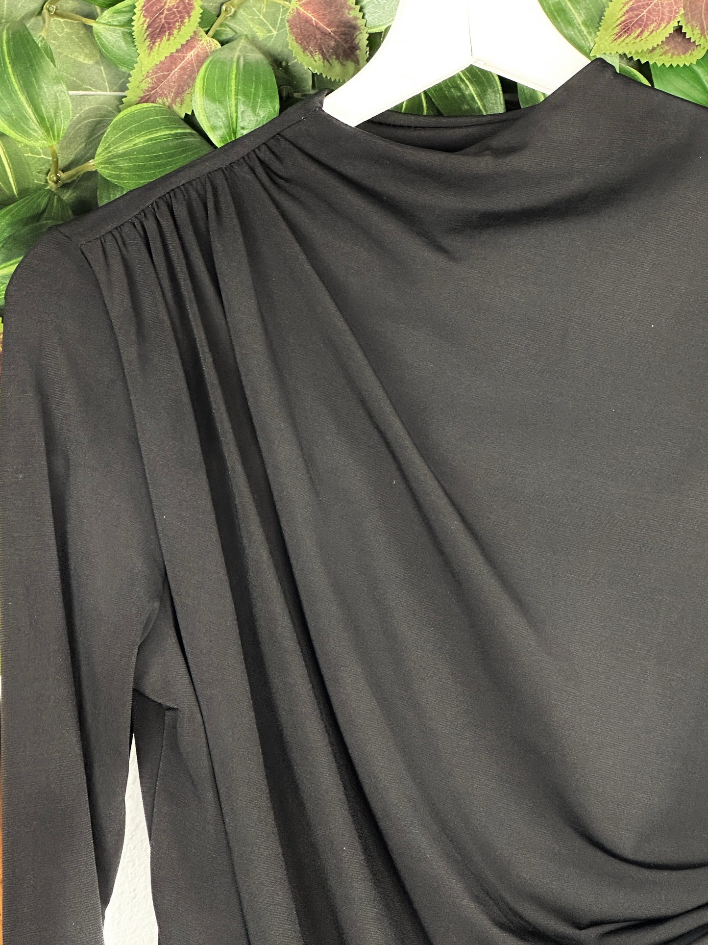 CAMISETA MANGA LARGA FRUNCE