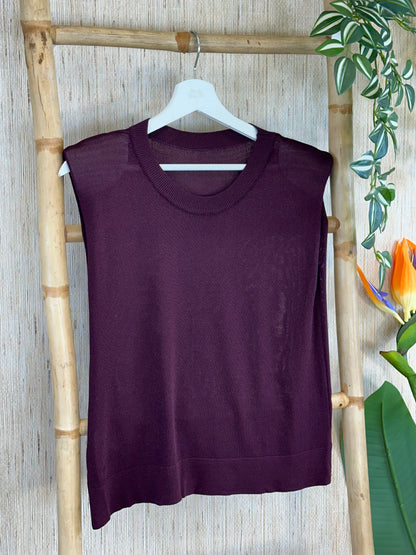 CAMISETA PUNTO HOMBRERAS