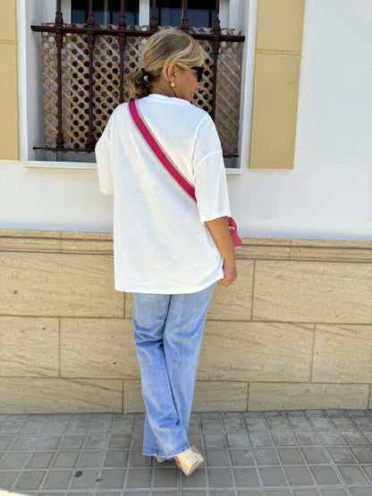 T-SHIRT RATO ROSA