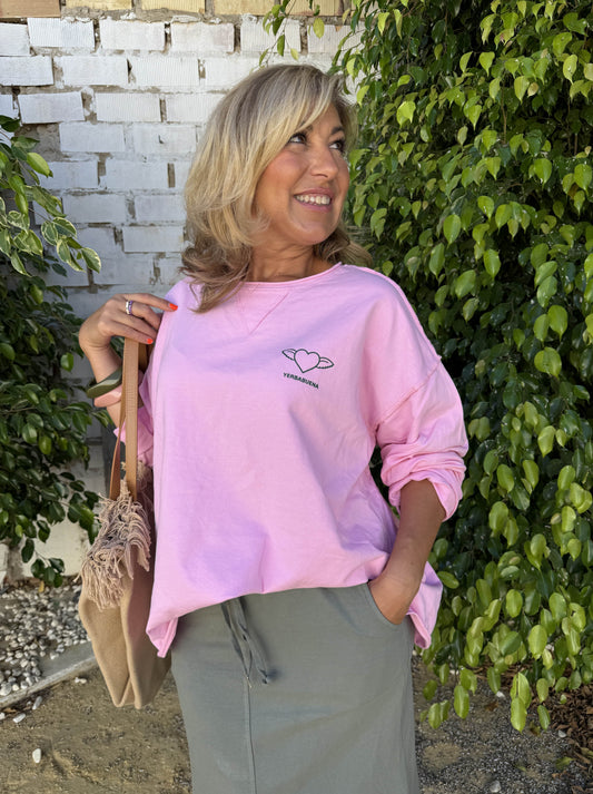 CAMISETA COSTURA YERBABUENA