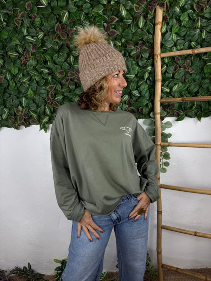 CAMISETA COSTURA YERBABUENA